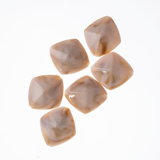 Marble Plastic Beads | Size : 40mm | PB155