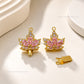 High Quality Maple Leaf Shape Brass Connector Charm With clip-on | Size : 22mm | Qty : 1pcs | BC25