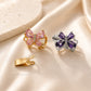 High Quality Bow Shape Brass Connector Charm With clip-on | Size : 16mm | Qty : 1pcs | BC26