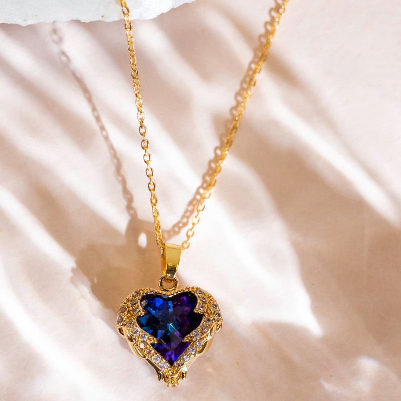 Heart Luxure Diamond Pendant Necklace