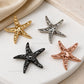 Textured Starfish Slider Buckle | Qty : 4pcs | B-1-4