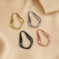 Sculptural Scarf Ring & Link Connector | Qty : 6pcs | B-3-17