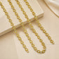 Brass Petite Sunflower Rhinestone Cup Chain | Size : 1m | BC1009