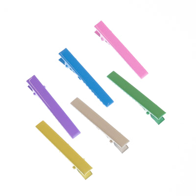 Colour Hair Pin Hair Accessories | 12Pcs | Multicolor (2 pcs each color)