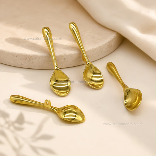 Miniature Teaspoon Charm with Loop | Qty : 5pcs