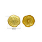 Matte Tree Shank Button with Loop | Qty : 4pcs
