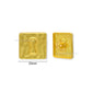 Vintage Molten Garment Accent with Loop | Qty : 4pcs