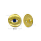 Evil Eye Disc Shank Button with Loop | Qty : 2pcs | G-1-25