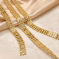 Brass Triple-Row Parallel Rhinestone Cup Chain | Size : 1m | BC1017