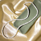 Elegant Glass Beads | Size : 8mm | Qty : 1 line-approx 100pcs | GB31