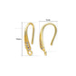 Pave CZ Crystal French Earring Hooks | Size : 15*7mm | Qty : 2pcs-1pair | EF96