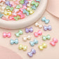 Pastel Acrylic Bow Beads | Size : 10mm | PB52
