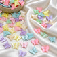 Pastel Acrylic Butterfly Beads | Size : 10mm | PB56