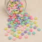 Pastel Acrylic Daisy Flower Beads | Size : 10mm | PB57