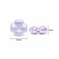 Pastel Acrylic Four-Leaf Clover Beads | Size : 12mm | PB59