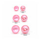 Assorted Pastel Acrylic Round Pearl Beads | PB63
