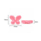 Assorted Pastel Acrylic Butterfly Beads | Size : 13mm | PB65