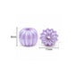 Assorted Pastel Acrylic Pumpkin Melon Beads | Size : 9mm | PB67