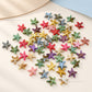 Assorted Marbled Starfish Beads | Size : 14mm | PB70