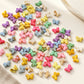 Assorted Marbled Swirl Butterfly Beads | Size : 10mm | PB72