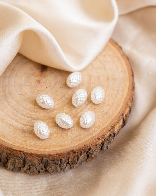 Uncut Beads (JT-20-13-1) | Size : 12mm | Qty : 50pcs | UC11