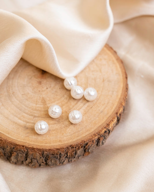 Uncut Beads | Size : 8mm | Qty : 50pcs | UC18