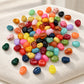 Assorted Oval Pebble Plastic Beads | Size : 15mm*12mm | PB109