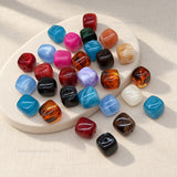 Assorted Cube Plastic Beads | Size : 17mm*16mm | PB131
