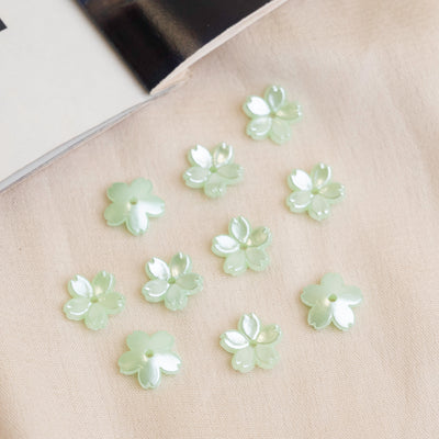 Colour Flower Hair Accessories | Size : 12mm | 100 Pcs