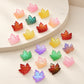 Assorted glass Maple Leaf Charm Beads | Size : 16mm | Qty: 25pcs | GB94