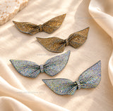 Rhinestone Winged Bow Hair Applique | Qty : 1pc | HA33