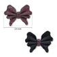 Rhinestone Scalloped Hair Bow Applique | Qty : 1pc | HA34