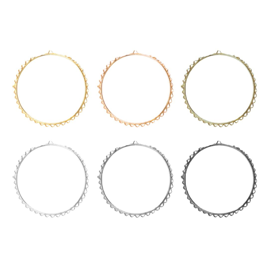 Earring Base 35 Naka Bali | Size : 68mm | Qty : 10pcs | EF82