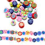 Polymer Clay Fimo Beads | Size : 6mm-2mm | FB17