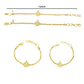 Bracelet Chain | Size : 7.5inch  | Qty : 4pcs | B06