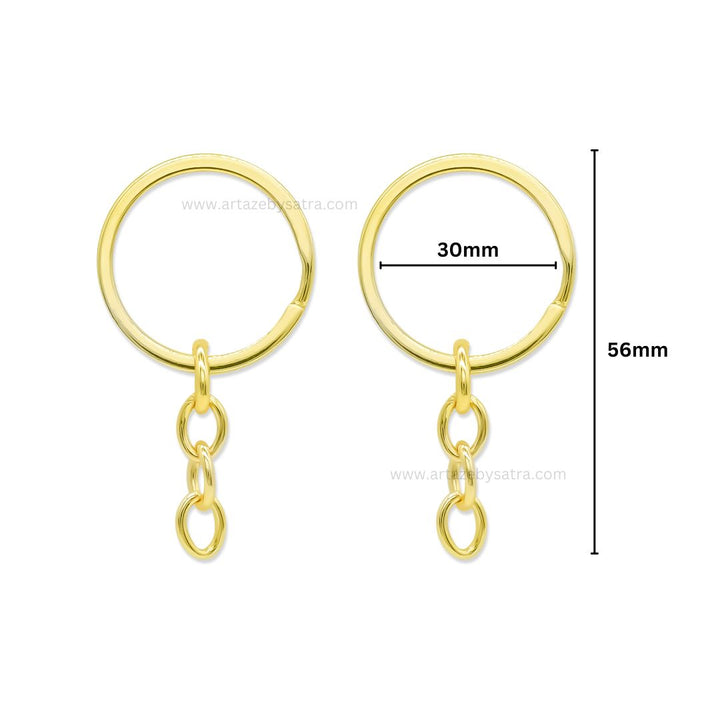 Keychain Ring | Size : 30mm | Qty : 25pcs | BF120