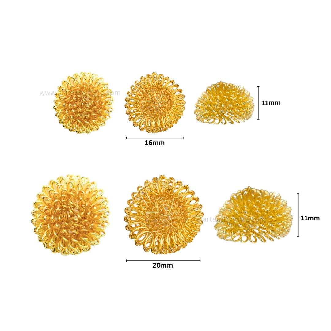 Wire Jewellery Design | Size : 16,20mm | Qty : 50pcs | WR40