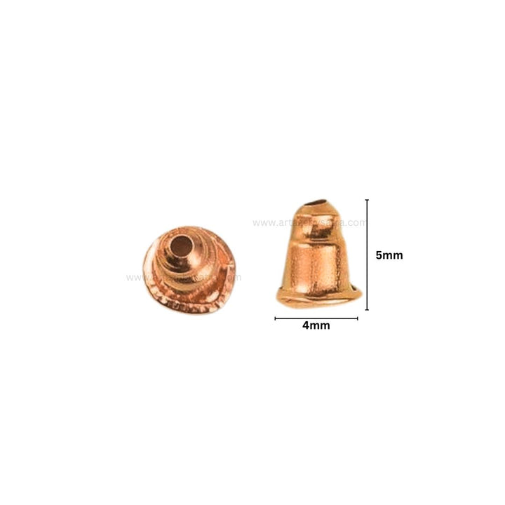 Brass Earring Bullet Stoppers (High Quality) | Qty : 1000pcs | EF11