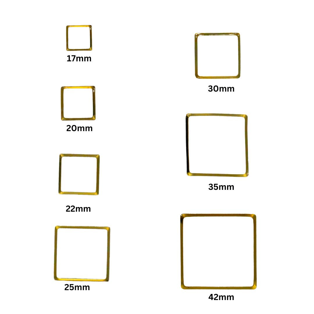 Square Shape Ring | Qty : 100grm