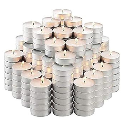 Tealight Candles Wax Diya | Qty : 100pcs