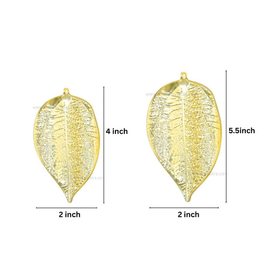 1 Loop Metal art leaf | Qty : 100g | F-5-20 | MA312