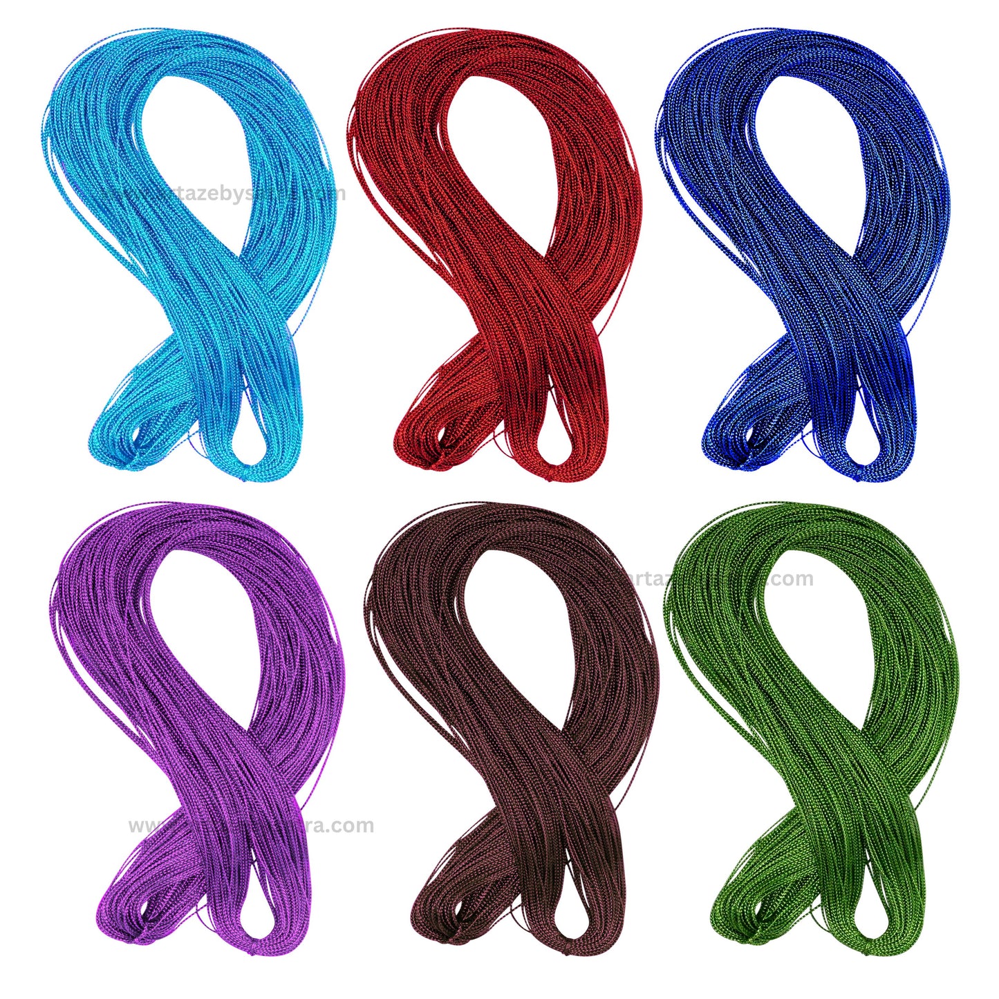 Multi-Coloured Crafts Thread | Size : 0.5mm | Qty : 50mtr | WT29