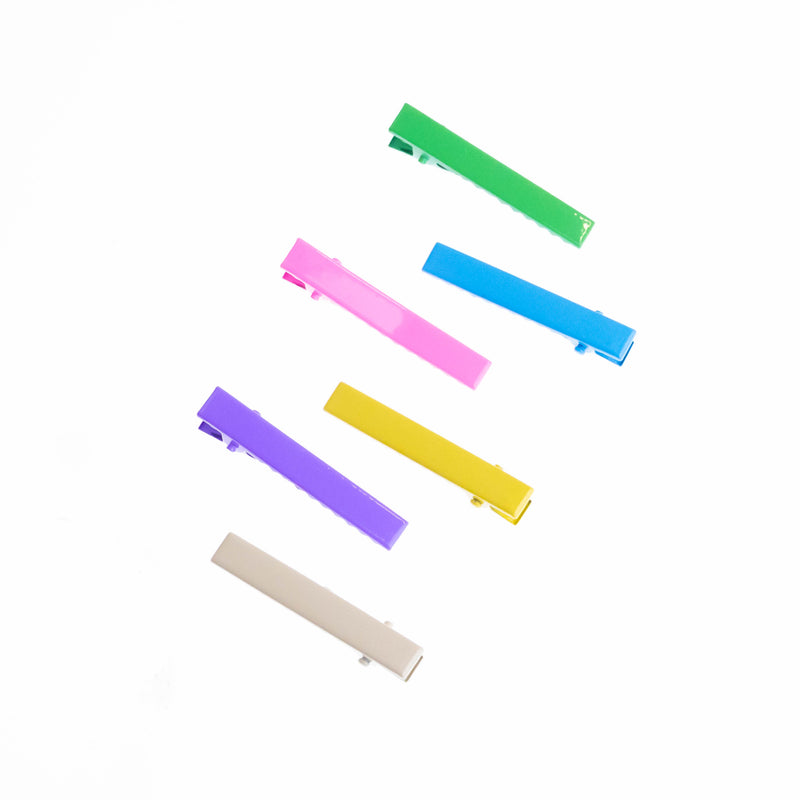 Colour Hair Pin Hair Accessories | 12Pcs | Multicolor (2 pcs each color)