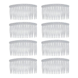 Transparent Plastic Hair Comb | Size : 3.5inch | Qty : 20pcs | HA18