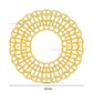 Round Metal Art Base | Size : 60mm | Qty : 100g | MA100