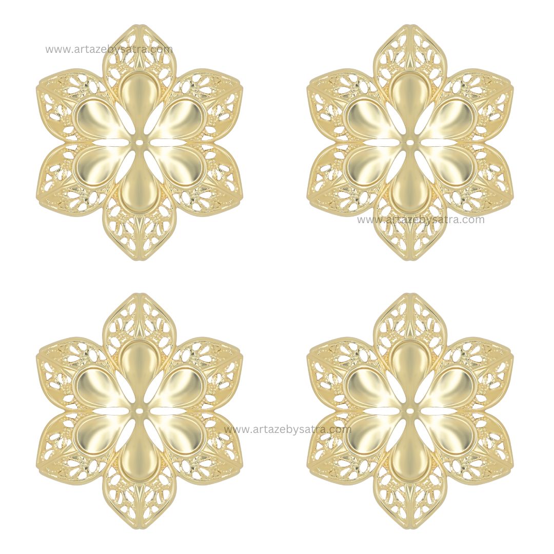 Metal Art Base | Size : 60mm | Qty : 100g | MA119