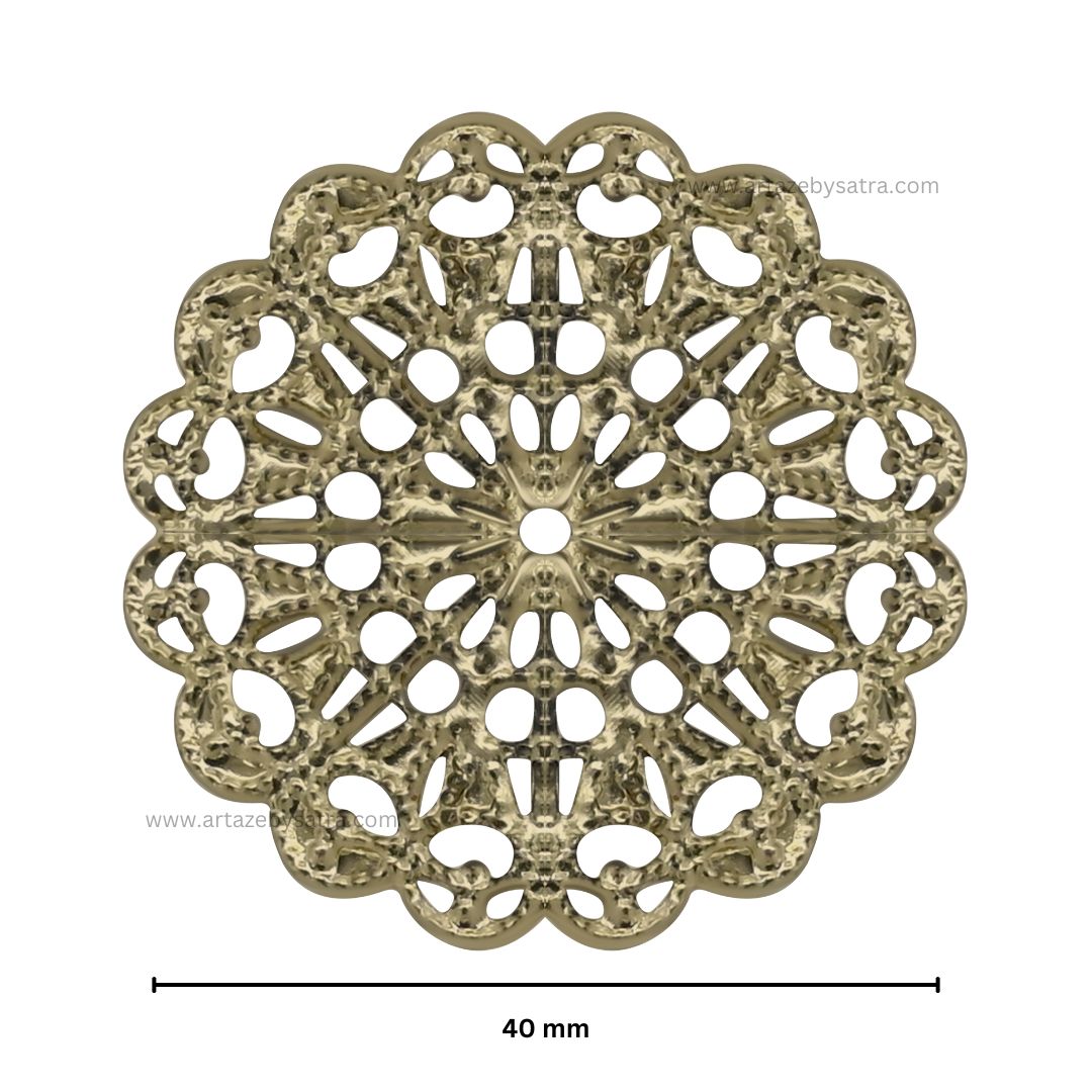 Metal Art Base | Size : 40mm | Qty : 100g | MA126
