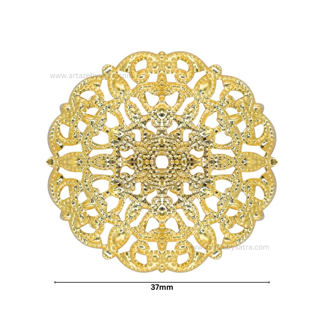 Metal Art Base | Size : 37mm | Qty : 100g | MA134