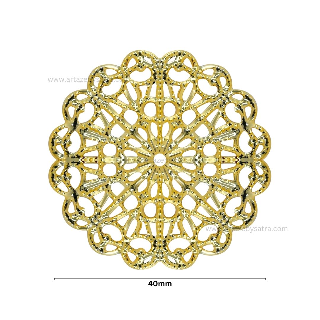 Metal Art Base | Size : 40mm | Qty : 100g | MA135