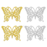 Butterfly Metal Art | Size : 26mm | Qty : 20pcs | MA14